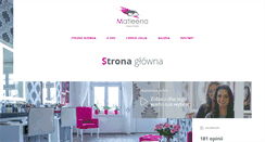Desktop Screenshot of matleena.pl